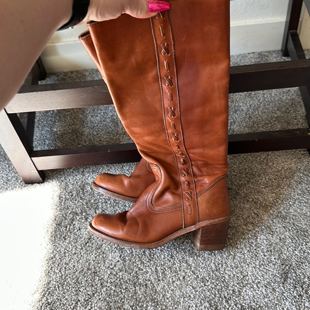 Woman’s heeled boots